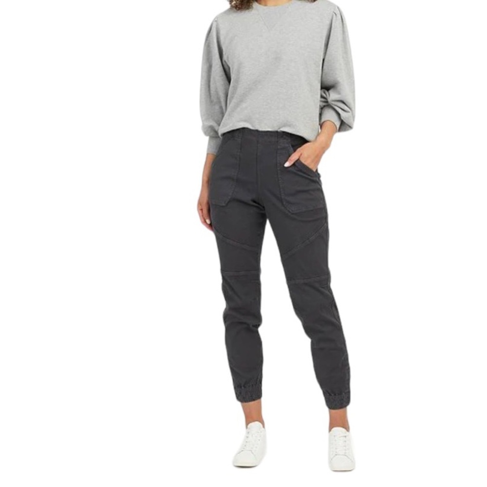 Spanx Jogger Pants Stretch Twill Cargo - Picture 11 of 11